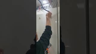 shower head combo with slide bar installation video 5 [upl. by Oiluj]