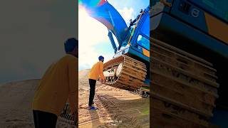 💪Volvo excavator and 💪 short video 🤯trending viral video [upl. by Sheaff]