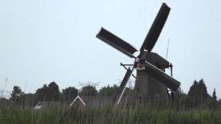 Nederwaard Molen No 1 In Molengebied Kinderdijk [upl. by Ignatz113]