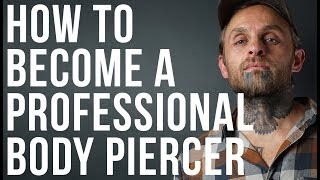 How to Become a Professional Body Piercer  UrbanBodyJewelrycom [upl. by Haraj348]