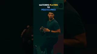 Matching players to polo G lyrics NachtProdz subscribe fypシ nfl him shorts [upl. by Errol]