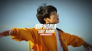 Jungkook  Euphoria Edit audio [upl. by Saphra]