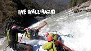 The Wall Grade 4 Rapid  Most Dangerous and Banned Rapid River Rafting in Rishikesh 2019 4K [upl. by Moshe]