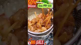 304 Oil Stainless Deep Fryer  Only 550 pesos [upl. by Major130]