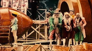 Le Voyage dans la Lune  Georges Méliès 1902  4K Colorized Restoration [upl. by Heidy]