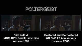 Poltergeist 1982 Night Visitors scene comparison [upl. by Ajdan]