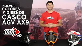 Nuevos diseños AGV AX9 en motomundicl [upl. by Gnak]