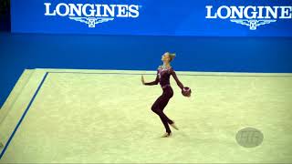 DIACHENKO Olena UKR  2017 Rhythmic Worlds Pesaro ITA  Qualifications Ball [upl. by Resee]