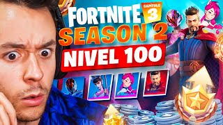 REACCIONANDO A LA TEMPORADA 2 Y PASE DE BATALLA NIVEL 100 TODO COMPRADO EN FORTNITE  TheGrefg [upl. by Tonnie18]