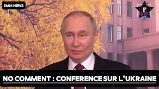 CONFERENCE SUR LUKRAINE [upl. by Sayed]