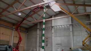 Guinness world record The tallest domino structure on earth 1005 meter 329 feet [upl. by Hannover]