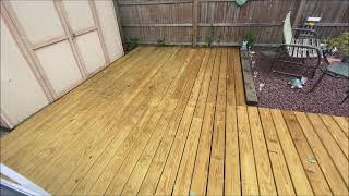 How To Seal A Deck With Thompsons Water Seal [upl. by Watt902]