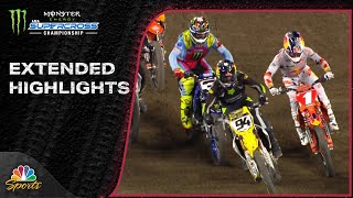 Supercross 2024 EXTENDED HIGHLIGHTS Round 1 in Anaheim  1624  Motorsports on NBC [upl. by Stilu195]