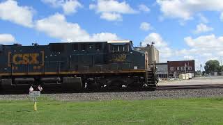 CSX Eastbound Intermodal Through Deshler 7182024 [upl. by Edwin]