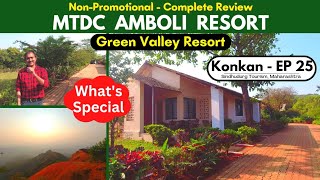 EP25 MTDC Amboli Resort Review BEST Stay in Amboli Hill Station Amboli KonkanSindhudurg Tourism [upl. by Nahsed]