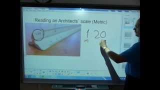 Read an Architects scale decimal [upl. by Gilmour990]