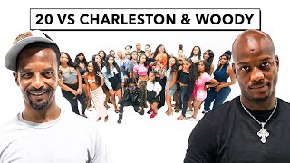 20 WOMEN VS 2 COMEDIANS CHARLESTON WHITE amp LIL WOODY [upl. by Celina354]