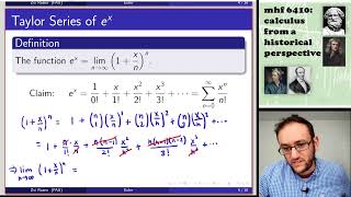 History of Calculus 10 Leonhard Euler [upl. by Massiw269]