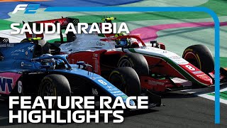 F2 Feature Race Highlights  2023 Saudi Arabian Grand Prix [upl. by Abey439]