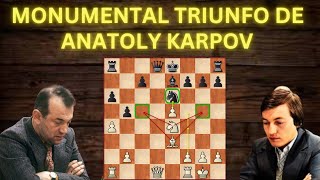 KARPOV DERROTA CLARAMENTE A KORCHNOI Y MANTIENE EL TITULO MUNDIAL  MERANO 1981 [upl. by Mauri]