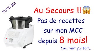 Comment récupérer les recettes sur le Monsieur Cuisine Connect [upl. by Nalyak]