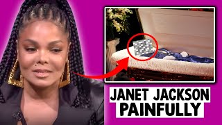 Janet Jackson BREAKS DOWN At Tito Jacksons PAINFULLY Funeral [upl. by Kearney]