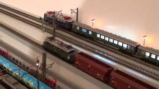 Zugkrafttest der neuen Brawa E 44 Spur N [upl. by Eden]