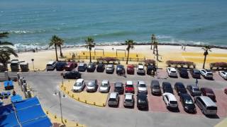 View from Sunset Beach Club Benalmadena hotel balcony July 2016 [upl. by Ynetsed]