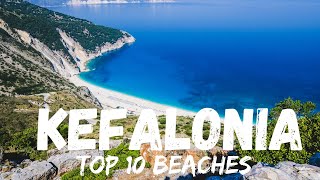 Top 10 Best Beaches in Kefalonia Greece [upl. by Anifled]