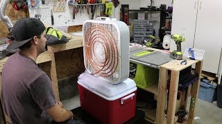 100 Homemade Air Conditioner  DIY [upl. by Ahsemaj]