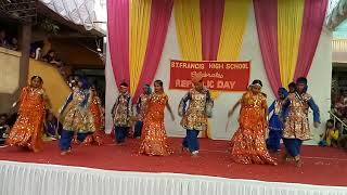 St Francis high school in malad east the annual day 2018 [upl. by Nohshan]