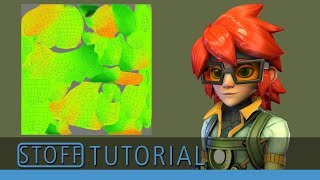 Setting Up Anisotropic Hair In Marmoset With Krita [upl. by Charmion210]