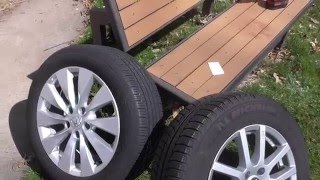 Goodyear Assurance vs Michelin XIce Xi3 Comparo [upl. by Ellezaj]