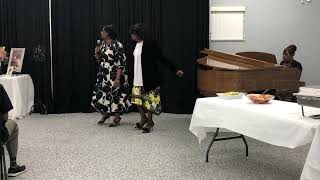 Gospel Medley  The Jones Sisters w Mary Debose on piano [upl. by Euqinorev]