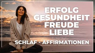 50 positive Schlaf Affirmationen für Erfolg Gesundheit Freude und Liebe [upl. by Amees91]