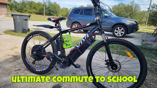 1500w ebike conversion kit build 60mph for a customer [upl. by Niar]