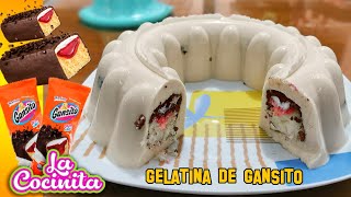 Gelatina De Gansito  Receta Súper fácil [upl. by Junno]