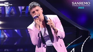 Sanremo 2023  Olly canta Polvere [upl. by Irihs]