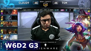 TSM vs C9  S9 LCS Spring 2019 Week 6 Day 2  Cloud 9 vs TSM W6D2 [upl. by Auqenet]