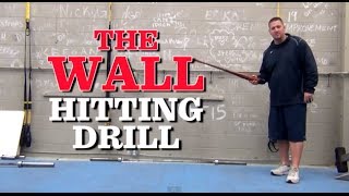 The Wall Hitting Drill for Baseball [upl. by Aidne460]