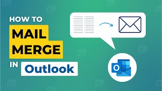 How to Mail Merge in Outlook  Mail Merge in Microsoft Outlook [upl. by Grubb]