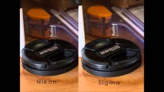 Nikon 35mm f14 vs Sigma Art f14 [upl. by Aket]