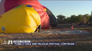 Wind keeps Pueblo Chile Balloon fest grounded Friday but expected to fly Saturday [upl. by Ardnazxela232]