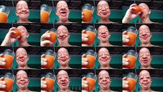 Bald Guy Drinks Orange Juice Meme but It SYNCS UP [upl. by Anaiviv]