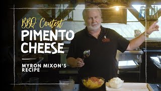 Myron Mixon How To Make The Most Outrageous BBQ Contest Pimento Cheese [upl. by Eledoya]