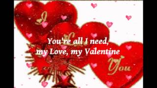 MY VALENTINE    Martina Mcbride and Jim Brickman  with Lyrics [upl. by Ahsilyt]