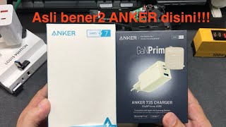 ANTARA ANKER GANPRIME 65W amp ANKER 65W  PERBEDAAN amp PERSAMAANNYA [upl. by Maureen235]