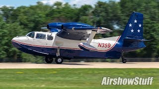 Oshkosh Arrivals  Monday Part 2  EAA AirVenture Oshkosh 2017 [upl. by Kirby]