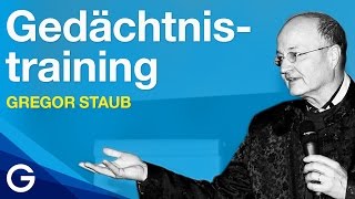 So wird dein Gedächtnis besser – Gedächtnistraining  Gregor Staub [upl. by Roach]