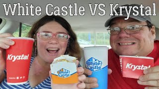 White Castle VS Krystal Whats Better are they Different Full Review [upl. by Joni827]